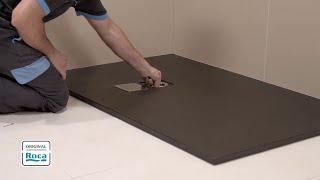 Terran STONEX® shower trays - Installation  Roca