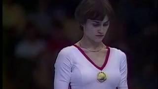 Nadia Comaneci - 1980 Moscow Compulsory BB 10.00