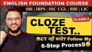 Day-2  How to solve Cloze Test for SBI PO IBPS PO 2024  Cloze Test English Tricks