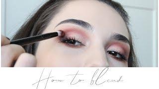 TUTORIAL Cum să difuzezi fardurile pas cu pas  How to blend