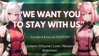 ASMR  Yandere Kitsune Sisters Won’t Let You Go ft. @Lune_VA  Collab Yandere Kitsune Pinned