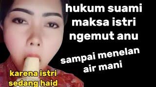 hukum istri menjilat kemaluan suami sampai menelan air mani menurut islam