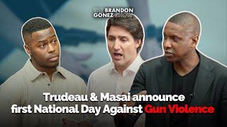 EXCLUSIVE My interview with Justin Trudeau about gun violence & if Canada should change the anthem