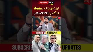 PTI Blasts Shehbaz Sharif  PNPNews