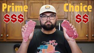 Is Prime steak worth the money?  Prime vs. Choice Steak Comparison