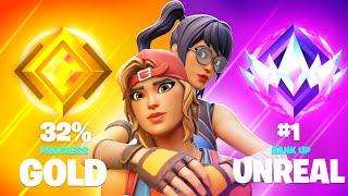 Gold To Unreal DUO Speedrun Fortnite Ranked