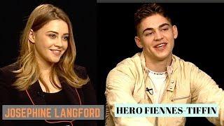 AFTER Hero Fiennes-Tiffin & Josephine Langford on REAL Romance and Intimate Scenes 2019
