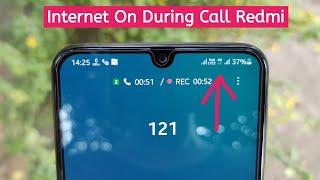 How to use mobile data during call in redmi mobile  Internet not working while calling