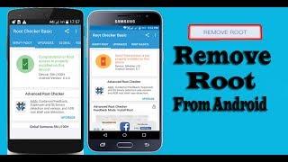 How To Remove Root From Android Phone Kingo ROOT