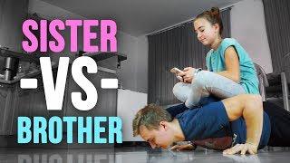 Little Sister vs Big Brother Calisthenics Battle fullHD