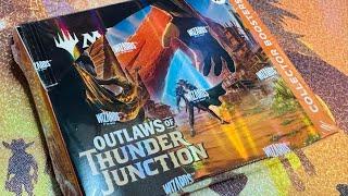 Outlaws of Thunder Junction Collector Booster Box opening #MTG #ELK