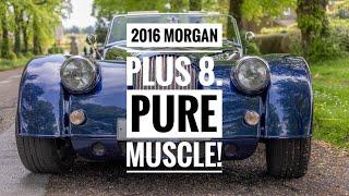 2016 Morgan Plus 8 4.8l V8 manual walk around & driveedited sound