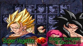 Dragon Ball GT Final Bout - ALL Special Attacks + Combo Finish - PS1