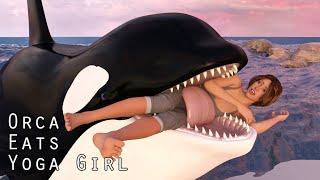 Vore Animation Orca Eats Yoga Girl