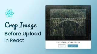 How To Crop Image Before Upload in React JS