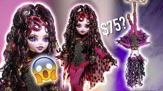 Worth it?  Freak Du Chic Draculaura🩷 Review+Hair Wash+Restyle @MonsterHigh