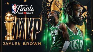 Jaylen Brown Is The 2024 NBA Finals MVP  20.8 PPG 5.4 RPG 5.0 APG