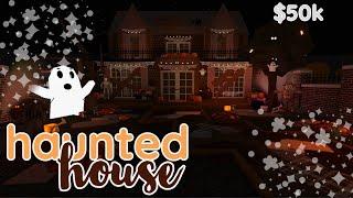 haunted house exterior  bloxburg speed build