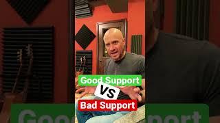 Good Support VS Bad Support #shorts #sing