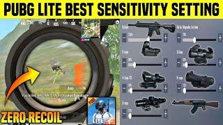 Best Sensitivity Setting AFTER 0.21.0  HOW TO SET PERFECT SENSITIVITY SETTING IN PUBG MOBILE LITE