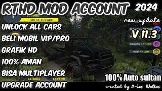 RTHD MOD APK 2024 Unlock all Cars Unlock Mobil VIPPRO_Upgrade Account 100% Worked
