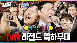 추석특집 감히 레전드라고 할 수 있는 tvN 시상식 축하무대 라인업 ㄷㄷ 무대를 장악하는 싸이부터 성동일을 폭소하게 만든 김성균까지  #tvN10Festival어워즈