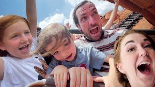 BEST DiSNEY DAY EVER  Family Vacation to Magic Kingdom with Adley Niko and Navey riding new rides