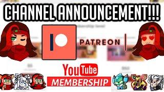 Help Me Make More Stuff PatreonChannel Membership Announcement