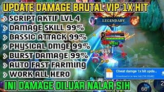 100% WORK‼️SCRIPT DAMAGE MOBILE LEGENDS TERBARU 2024  DAMAGE UP + RANK BOOSTER ML