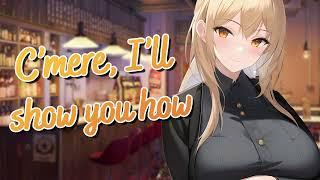 【ASMR RP】Your Older Bartender Coworker Helps You Out... F4M Mature Friends To More