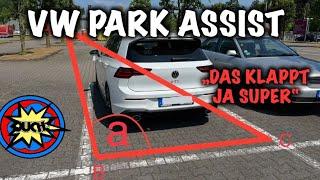 VW Park Assist - Test #volkswagen Golf 8