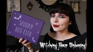 Spooky Box Club Unboxing  Witching Hour