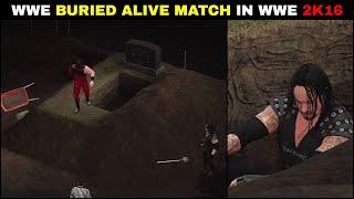 WWE Buried Alive Match WWE 2K16  WWE 2K16 Buried Alive Match In 2k Showcase 2021 