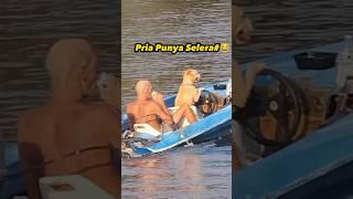 mancing ikan bareng anjing kesayangan #shorts #dog