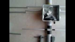 Directional Antenna PMR homemade part 1