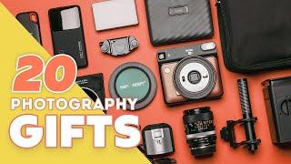 Holiday Gift Guide 2022 for Photographers with 20 Cool Gift Ideas  $12 - $300   