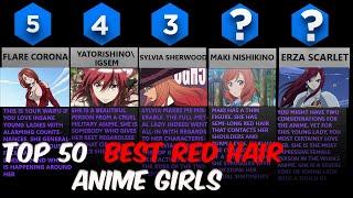 Top 50 Best Red Hair Anime Girls