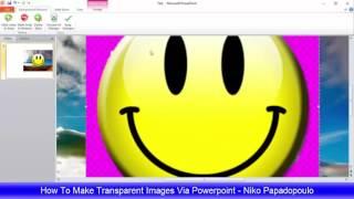 How To Make Transparent Images Via PowerPoint Episode 14 of the #NikoRandomTipsShow