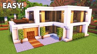 Minecraft BEST Modern House Tutorial️