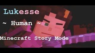 Lukas x Jesse - Human - Collab - minecraft Story Mode