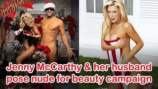 Jenny McCarthy and her husband pose nude for beauty campaign