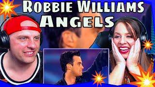 #REACTION TO Robbie Williams - Angels Live at knebworth HD  THE WOLF HUNTERZ REACTIONS