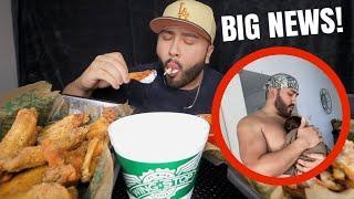 I’M BACK MUKBANG • Wingstop •  Where Have I Been ?