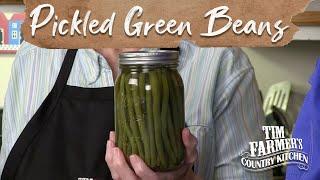 PICKLED GREEN BEANS  How-To Pickle Green Beans for Tasty Snack