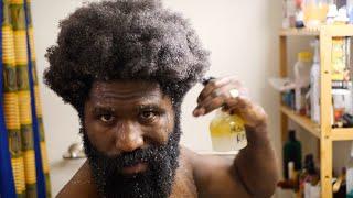 How To Wash Detangle Condition & Style Natural Type 4 Hair For Black Men & Black Women  NTRGLD