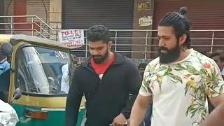 KGF  KGF Yash Entry  Rocking Star Yash Entry In Roads  Yash  Sanjay Dutt  Srinidhi Shetty