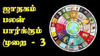 Astro Manikandan Jathaga Palan Parkum Murai  ஜாதக பலன் பார்க்கும் முறை  Astro Answers  Ep 3