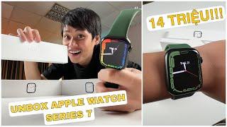 ĐẬP HỘP APPLE WATCH SERIES 7 SIÊU NHẠT NHẼO - GIÁ 14 TRIỆU...