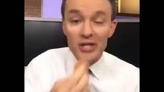 Male news anchor shows off makeup blending skills in hilarious video