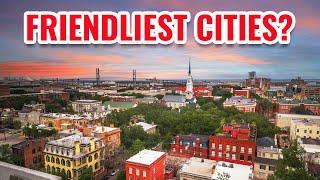 10 Friendliest Cities in the United States 2024